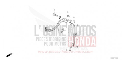 PEDALE CRF250RXR de 2024